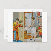 ブードワールで ポストカード (正面/裏面)