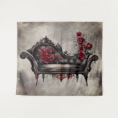 ブードワールシャワーズ | ファインビクトリアンティングラウナーソファ タペストリー (正面(横))