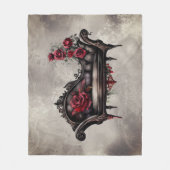 ブードワールシャワーズ | ファインビクトリアンティングラウナーソファ フリースブランケット (正面)