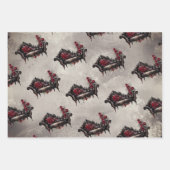 ブードワールシャワーズ | ファインビクトリアンティングラウナーソファ ラッピングペーパーシート (正面3)