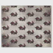 ブードワールシャワーズ | ファインビクトリアンティングラウナーソファ ラッピングペーパー (フラット)