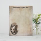 ブードワール反射筆記用紙 (スタンド正面)