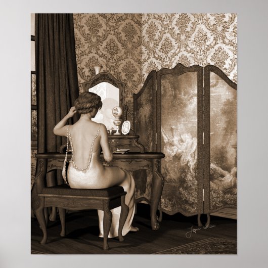 ブードワール反射 ポスター (正面)