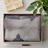 ブードービクトリアンル |アンティークのスペルブックとランタン 薄葉紙 (ギフト)