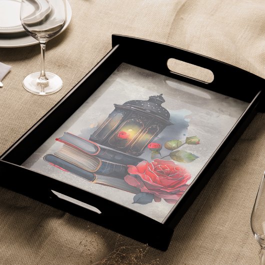 ブードービクトリアンル |アンティークのスペルブックとランタン 薄葉紙