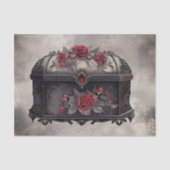 ブードービクトリアンル |アンティークジュエリーキープサムボックス 薄葉紙 (正面)