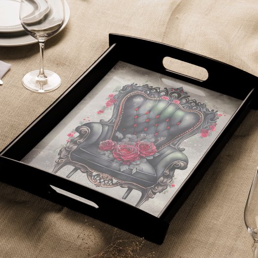 ブードービクトリアンル |アンティークバラアームチェア 薄葉紙