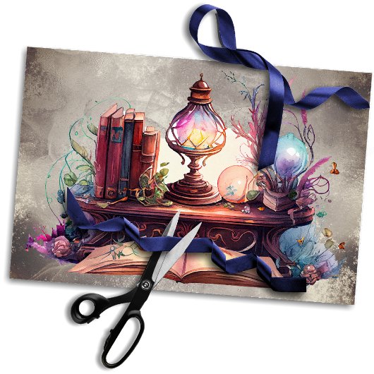 ブードービクトリアンル |アンティークランプ読のデスク 薄葉紙