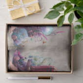 ブードービクトリアンル |アンティークランプ読のデスク 薄葉紙 (ギフト)