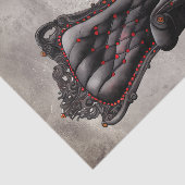 ブードービクトリアンル |アンティークワードローブのパーラー椅子 薄葉紙 (詳細)