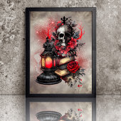 ブードービクトリアンル |アンティーク付きスカル帳 薄葉紙