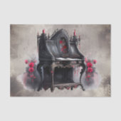 ブードービクトリアンル |アンティーク書木製デスク 薄葉紙 (正面)