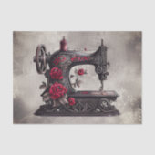 ブードービクトリアンル |アンティーク金ゴールド裁縫機 薄葉紙 (正面)