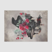 ブードービクトリアンル |アンティーク音楽バラグランドピアノ 薄葉紙 (正面)