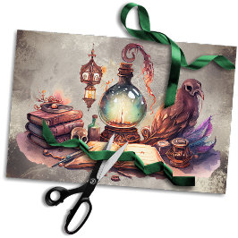 ブードービクトリアンル |クリスタルボールアンティークデスク 薄葉紙