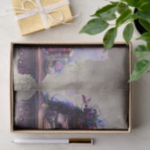 ブードービクトリアンル |紫のアンティークウィザードデスク 薄葉紙 (ギフト)