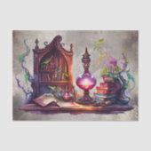 ブードービクトリアンル | Old Witch Desk and Bookcase 薄葉紙 (正面)