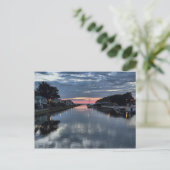 ブード運河の夕日。 ポストカード (スタンド正面)