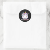 ブーニコーンユニコーン幽霊 ラウンドシール (バッグ)