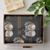 ブーハッピーハローウィンおもしろいスカルパーティー 薄葉紙 (ギフト)