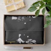 ブーハッピーハローウィンお洒落カスタムギフトラップ 薄葉紙 (ギフト)