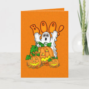 ブーハロウィン カード