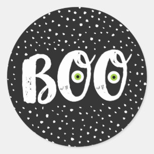 ブーハロウィン ラウンドシール