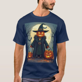 ブーハローウィン不気味ティー Tシャツ