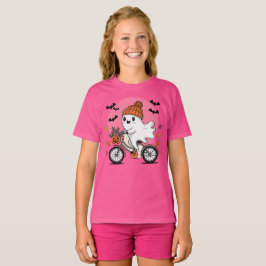 ブーバイクシャツハロウィンキッズシャツ Tシャツ