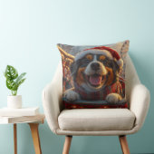 ブービアデフランドレスドッグローラーコースタークリスマス クッション (椅子)