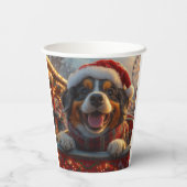 ブービアデフランドレスドッグローラーコースタークリスマス 紙コップ (裏面)