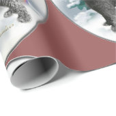 ブービエデフランダレスクリスマス ラッピングペーパー (ロールコーナー)