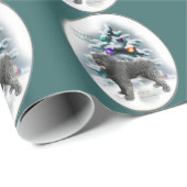 ブービエデフランダレスクリスマス ラッピングペーパー (ロールコーナー)