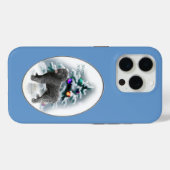 ブービエデフランダレスクリスマス Case-Mate iPhoneケース (裏面 (横))