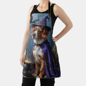 ブービエデフランドレスお洒落ハロウィン絵を描ズ エプロン (インサイチュ)