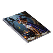 ブービエデフランドレスお洒落ハロウィン絵を描ズ ノートブック (右側)