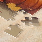 ブービエルズデフランダース紅葉サンクスギビング ジグソーパズル (側面)