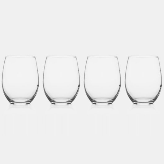 ブービーを感じろ！ステムレス16ozワイングラス ステムなしワイングラス (右)