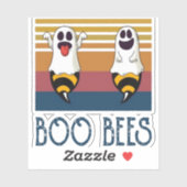 ブービーカップル幽霊ハロウィンシャツ シール (シート)