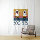 ブービーカップル幽霊ハロウィンシャツ タペストリー (インサイチュ)