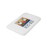 ブービーカップル幽霊ハロウィンシャツ バスマット (アングル)