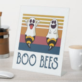 ブービーカップル幽霊ハロウィンシャツ 台座サイン (インサイチュ)