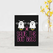 ブービーズ乳がんハロウィン カード (黄色い花)