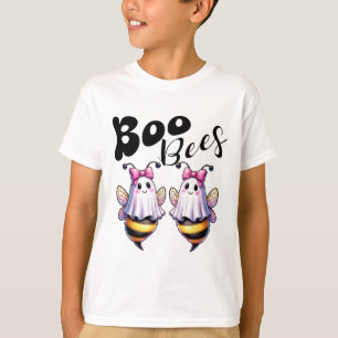 ブービー幽霊ビーハロウィーン仮装おもしろい女性 Tシャツ