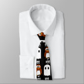 ブーフウフクロウと幽霊 ネクタイ (タイ)