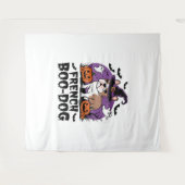 ブーフランスのドッグ – 最も不気味なアップ タペストリー (正面(横))