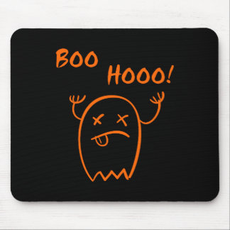 ブーフー Halloween 幽霊 ダークモノトーン マウスパッド