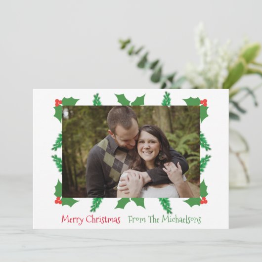 ブーフ&ホリークリスマス シーズンカード (スタンド正面)