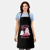 ブーブクルーナースおかしなハロウィーン幽霊ナースギル エプロン (着用した状態)