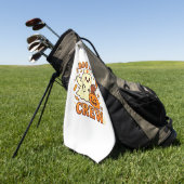 ブーブクルーナースおかしなハロウィーン幽霊ナースギル ゴルフタオル (グリーン)